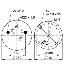 1 DK 22 E-13